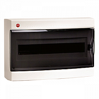 Распределительный шкаф RAMbase, 18 мод., IP41, навесной, пластик, с клеммами |  код. 84918 |  DKC